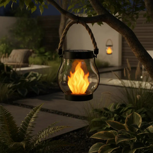 Solar Flame Lantern