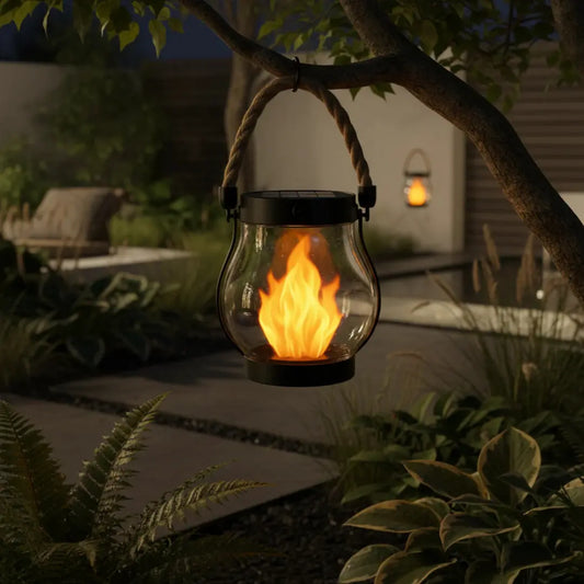 Solar Flame Lantern