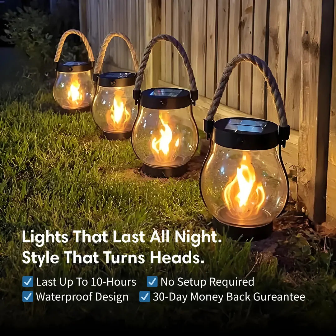 Solar Flame Lantern